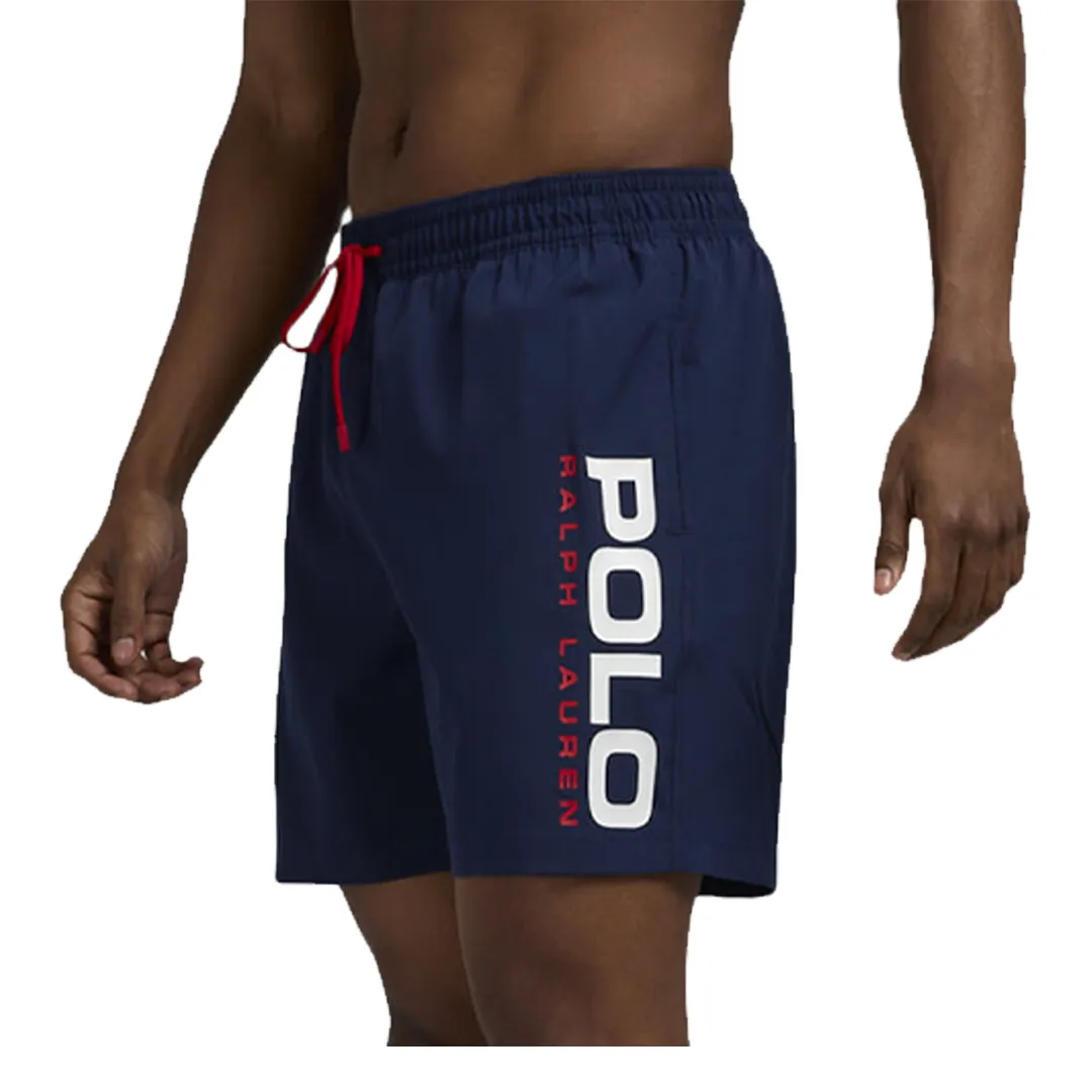 5.75-INCH TRAVELER CLASSIC SWIM TRUNK BLUE