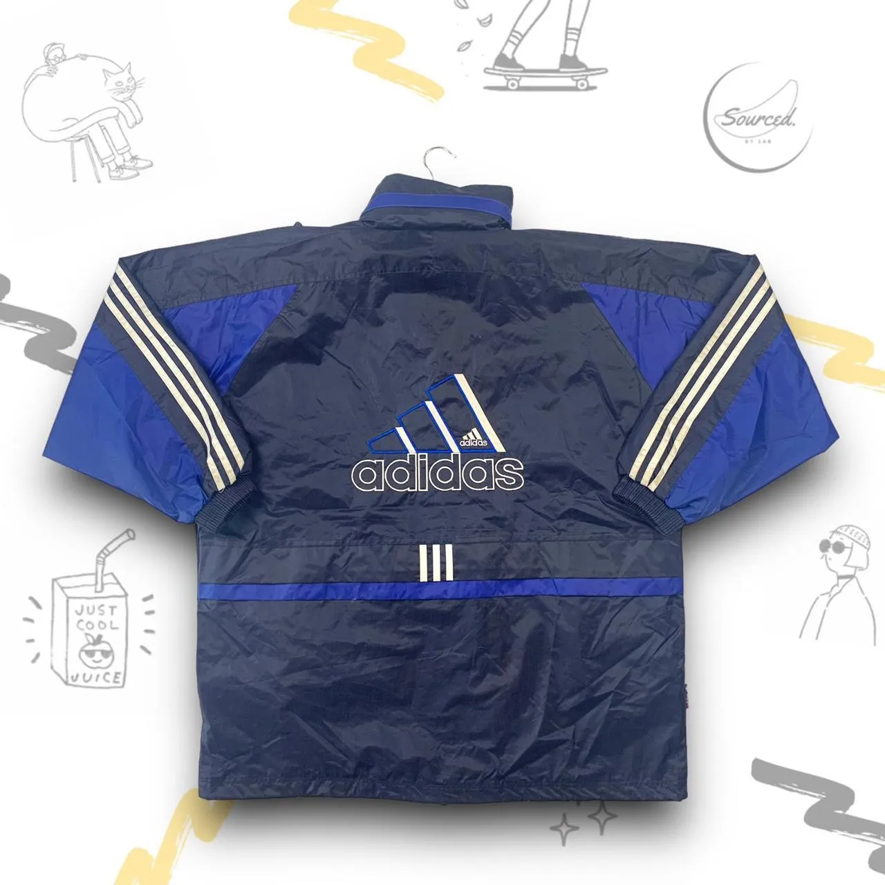 Adidas Lightweight Windbreaker (XXL)