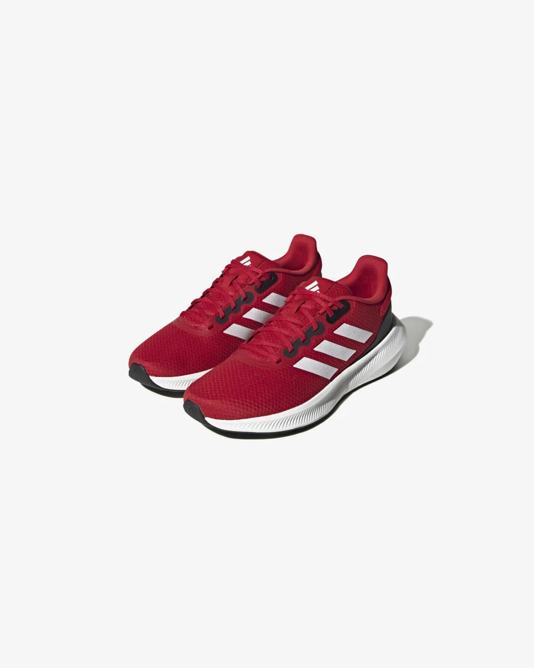 Adidas Runfalcon 3.0 Sneakers in Better Scarlet. Cloud White. and Core Black