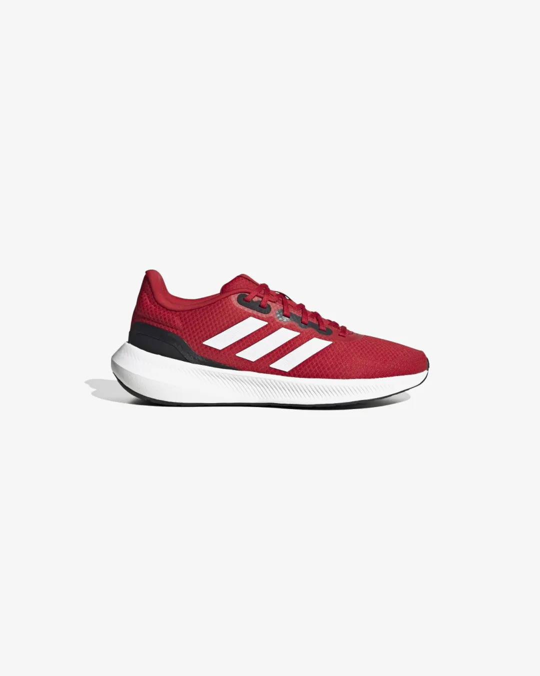 Adidas Runfalcon 3.0 Sneakers in Better Scarlet. Cloud White. and Core Black