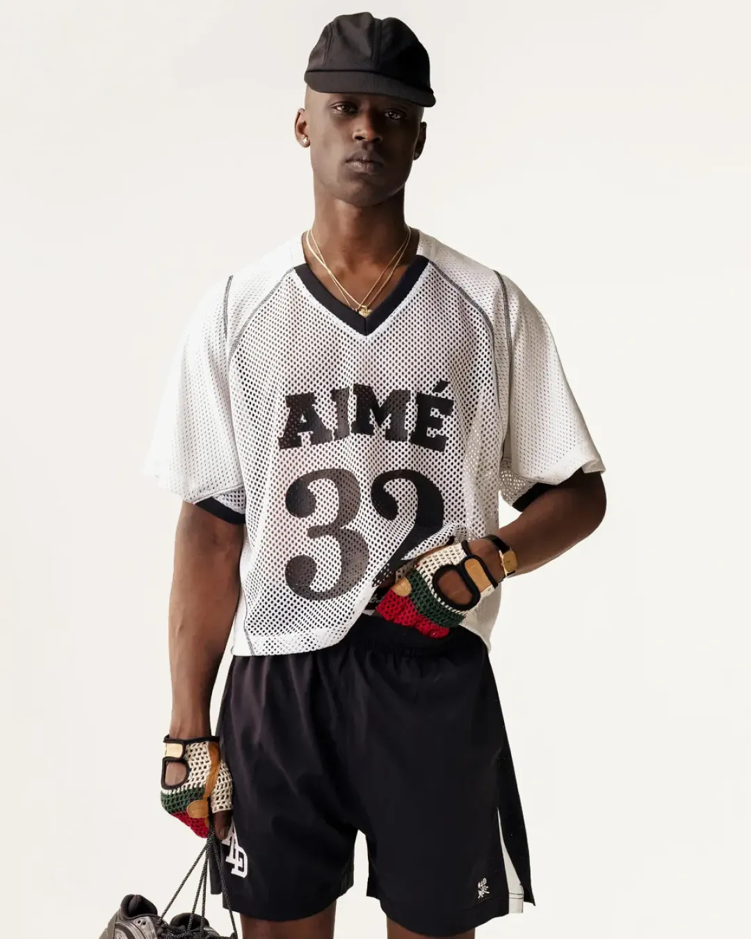 Aim Leon Dore Practice Jersey - white