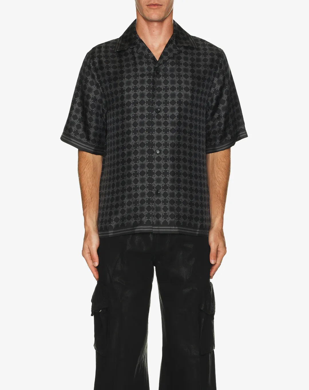 AMIRI Ma Quad Bowling Shirt