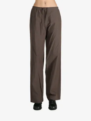 AMOMENTO - Women Stripe Banding Pants