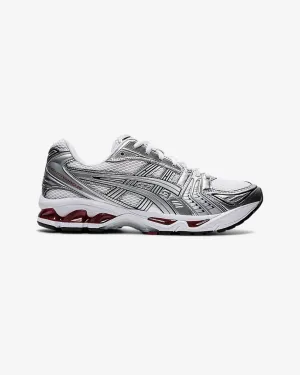 ASICS Gel-Kayano 14 White/Pure Silver/Red