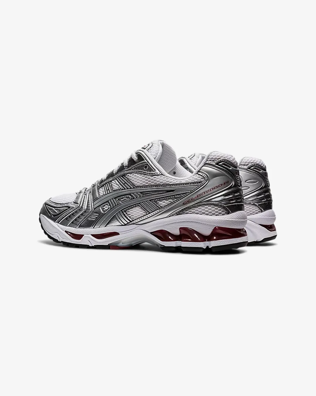 ASICS Gel-Kayano 14 White/Pure Silver/Red