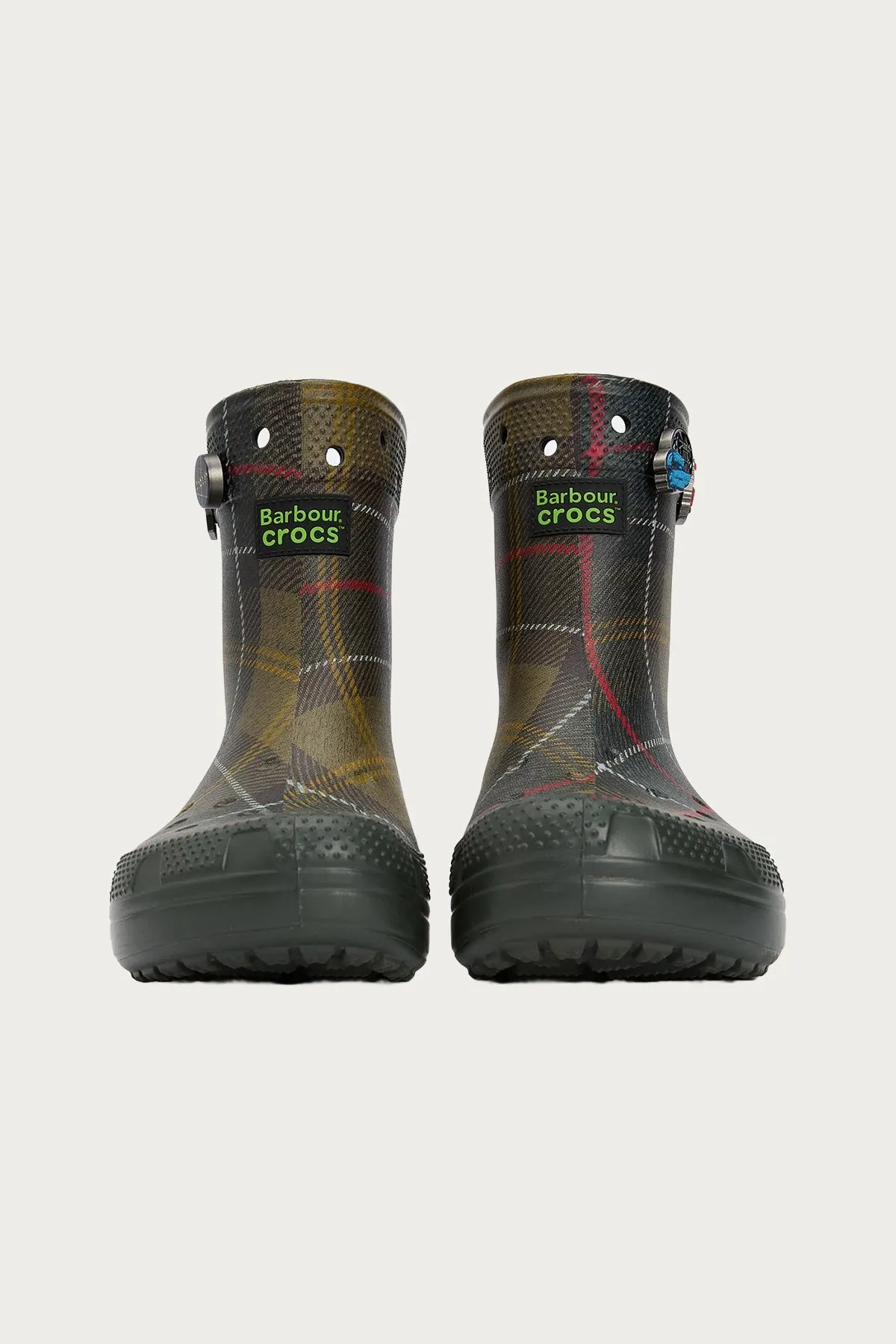 Barbour x Crocs Classic Boot - Kelp