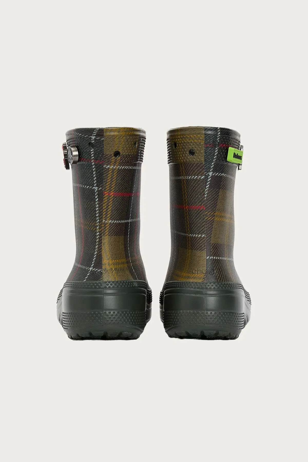 Barbour x Crocs Classic Boot - Kelp