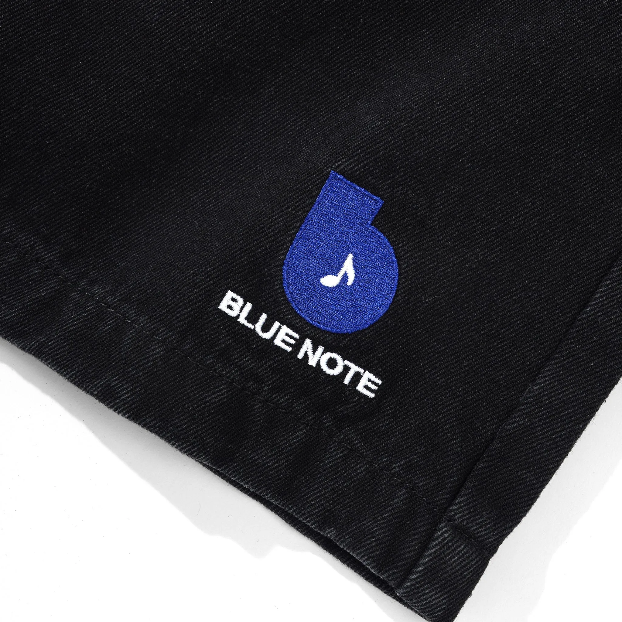 Butter Goods / Blue Note Pleated Denim Shorts Black Sale