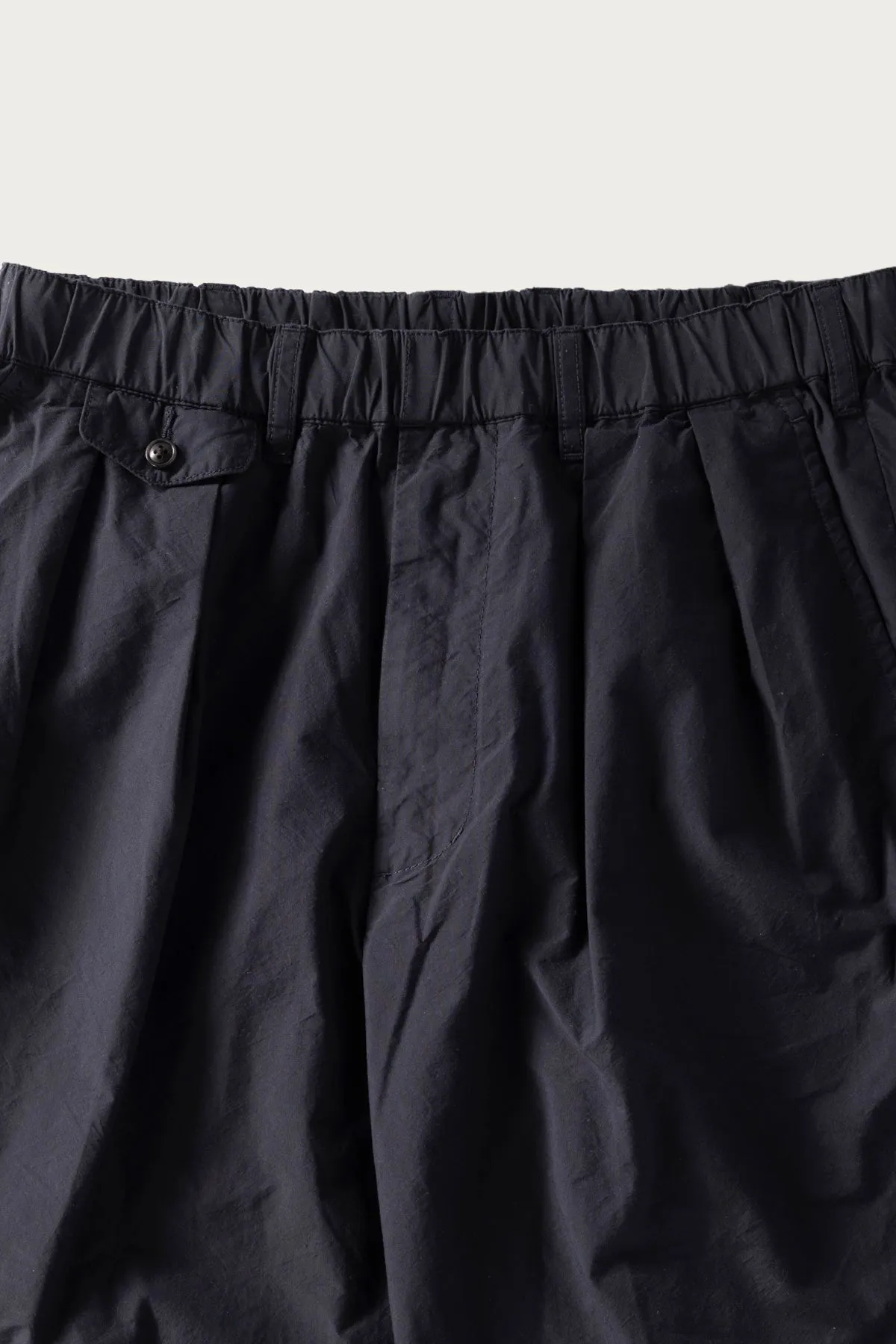 Canoe Club x Beams  2P Relaxed Trousers - Navy