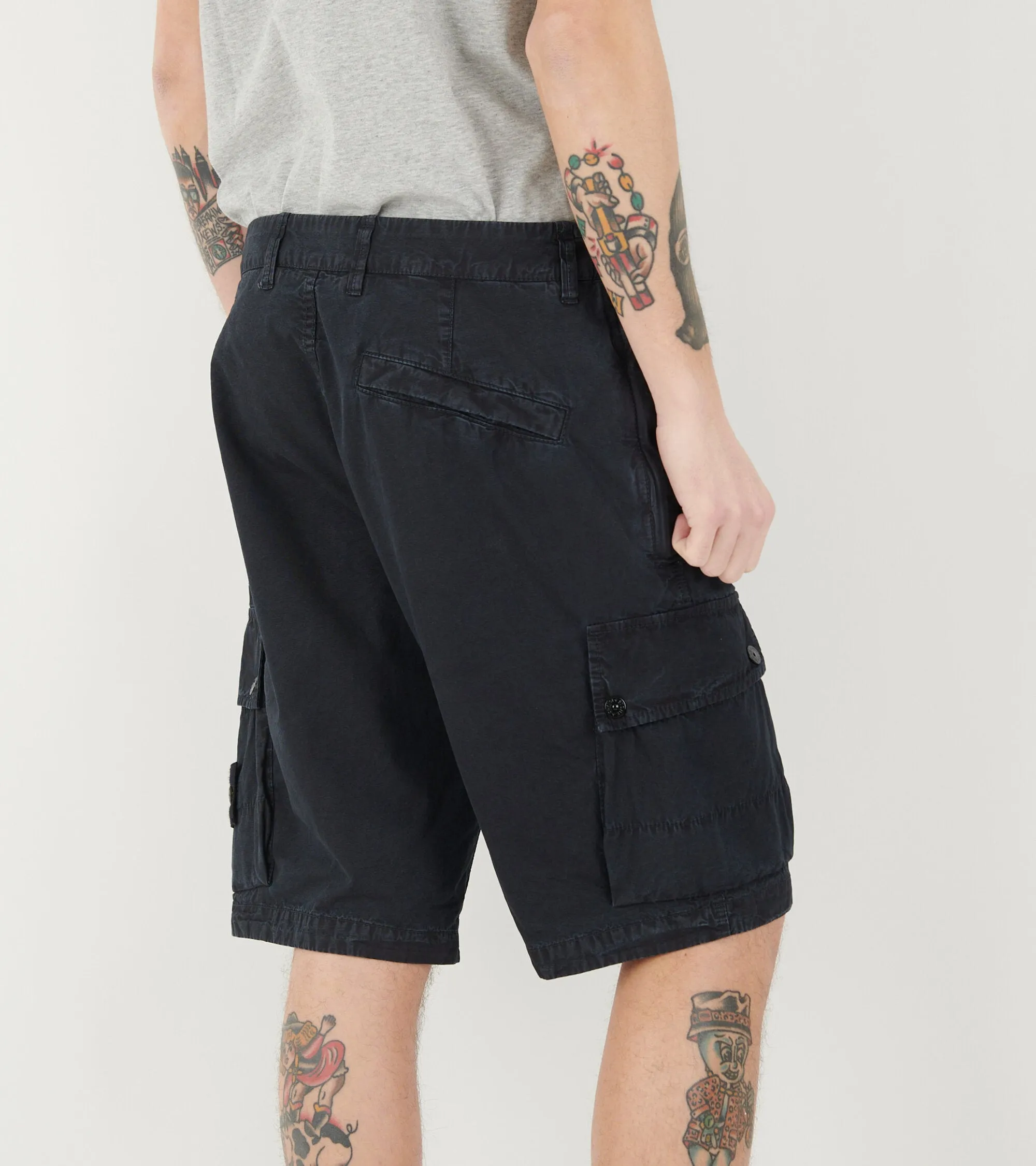 Cargo Patch Shorts Dark Navy