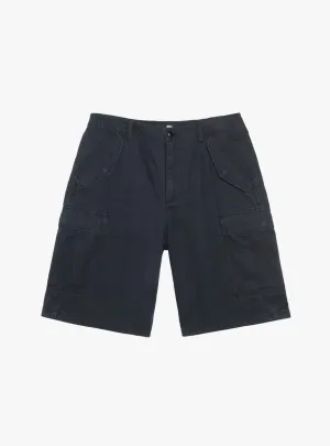 Cargo Short Ripstop Black