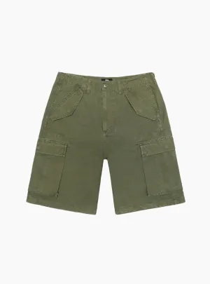 Cargo Short Ripstop Olive Green