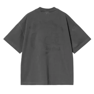 CARHARTT WIP S/S BAIT SHACK T-SHIRT // BLACK GARMENT DYED