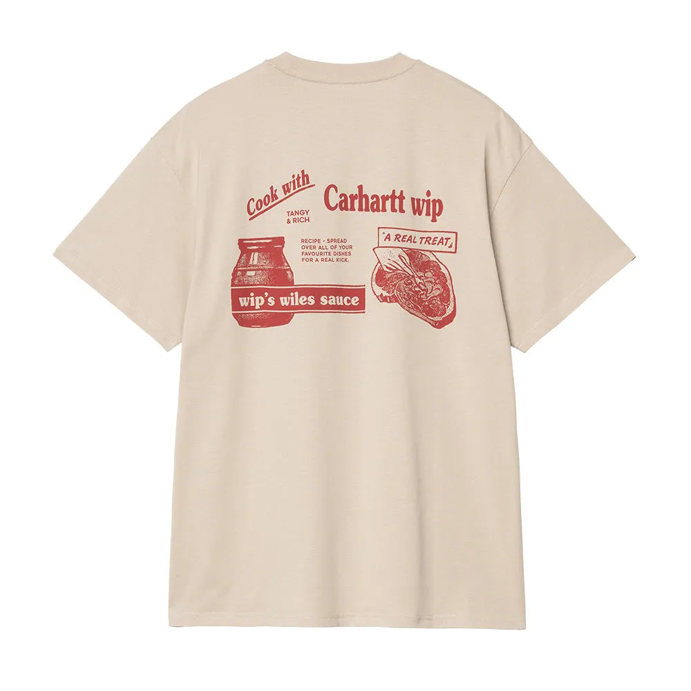 CARHARTT WIP S/S CATALOG T-SHIRT // FLEUR DE SEL / DESIRE