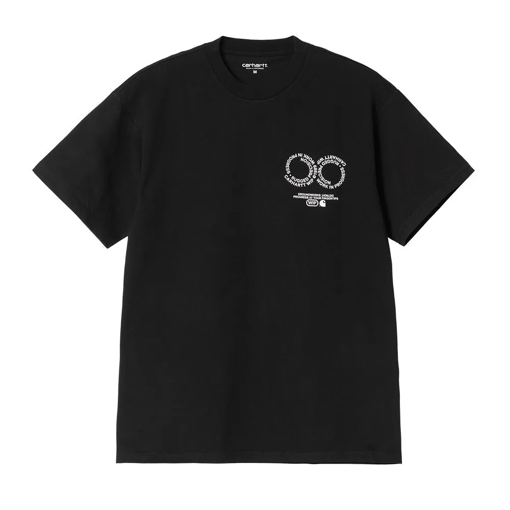 CARHARTT WIP S/S ROTATION T-SHIRT // BLACK/WHITE