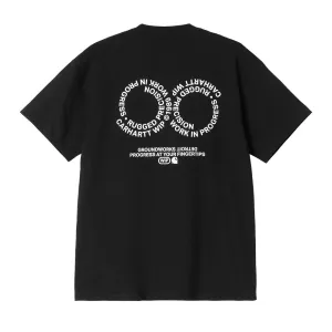 CARHARTT WIP S/S ROTATION T-SHIRT // BLACK/WHITE