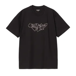 CARHARTT WIP S/S SCREWED UP SCRIPT T-SHIRT // BLACK