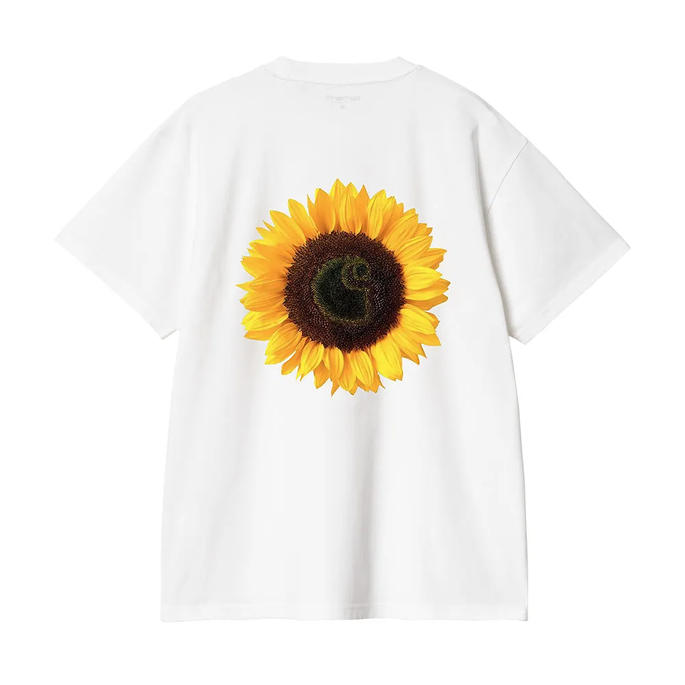 CARHARTT WIP S/S SUNFLOWER T-SHIRT // WHITE