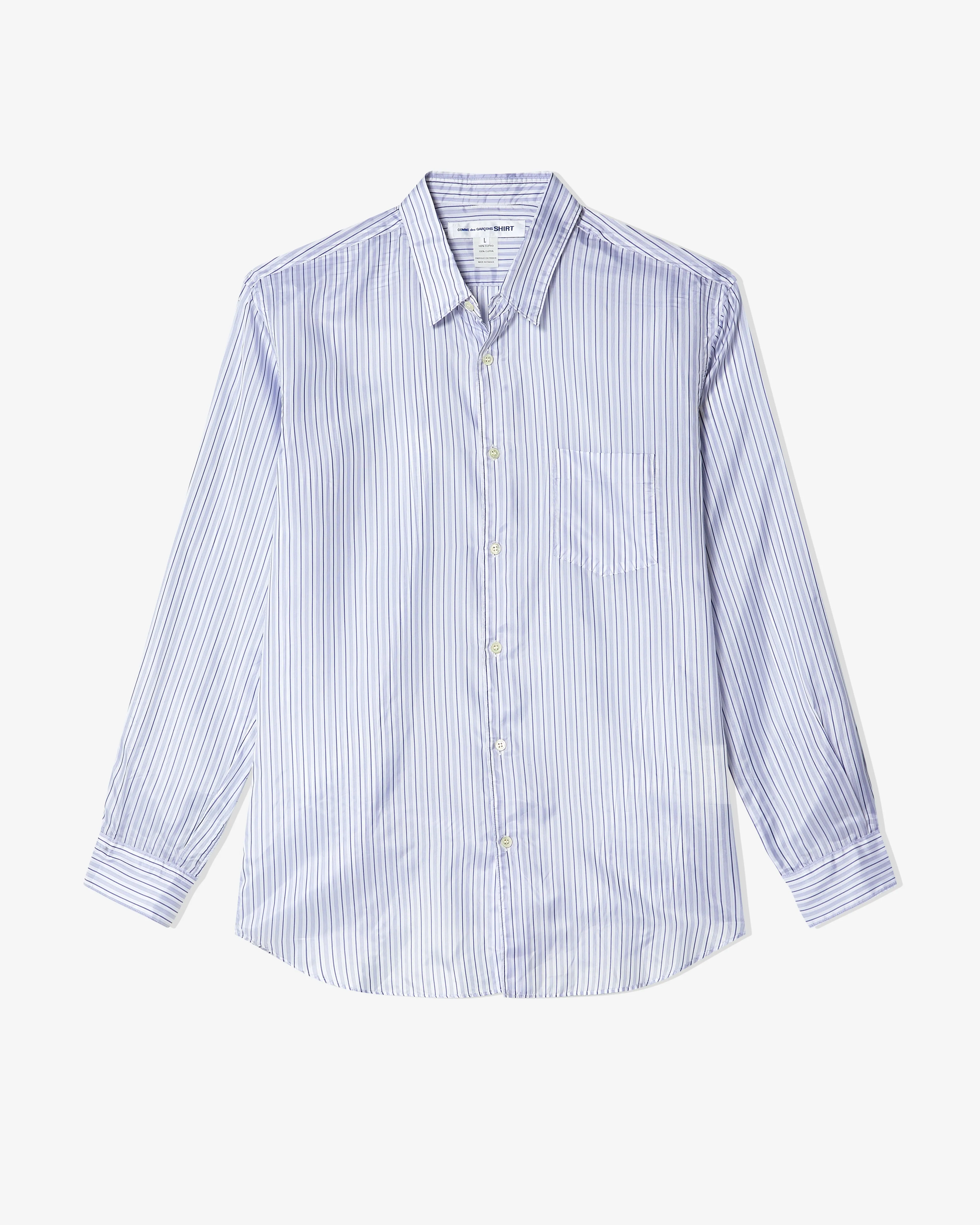CDG Shirt Forever - Cupra Narrow Classic Shirt - (Stripe)