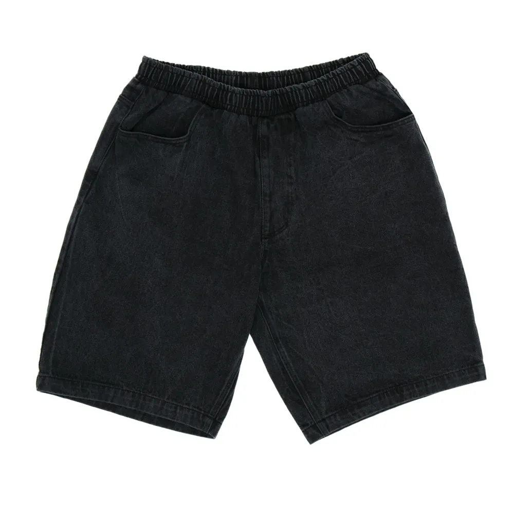 CERTO DENIM SHORTS // BLACK WASHED