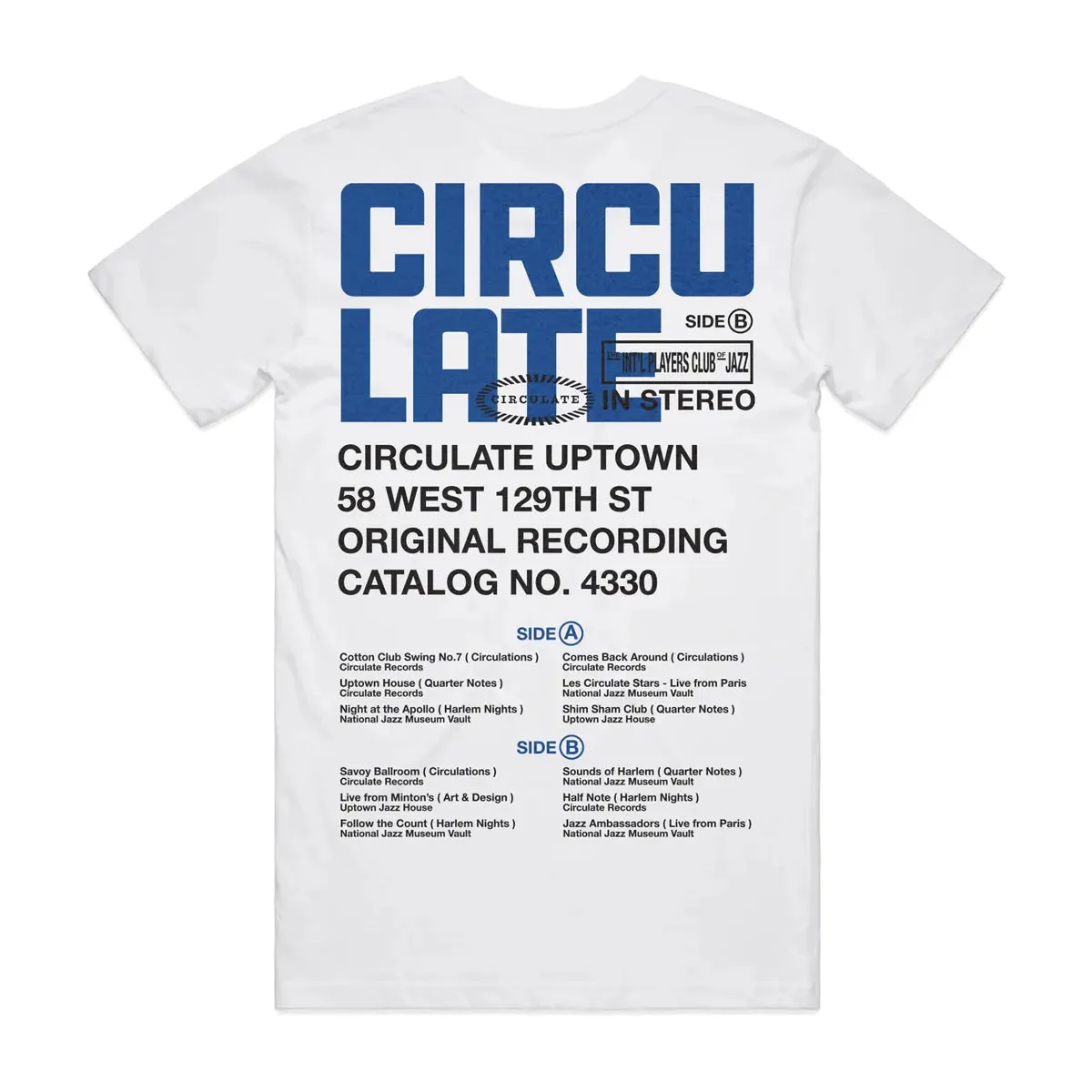 Circulate Uptown T-shirt - White