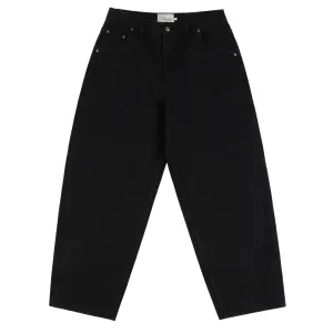 CLASSIC BAGGY DENIM PANTS BLACK