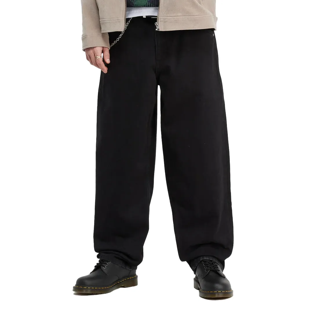CLASSIC BAGGY DENIM PANTS BLACK