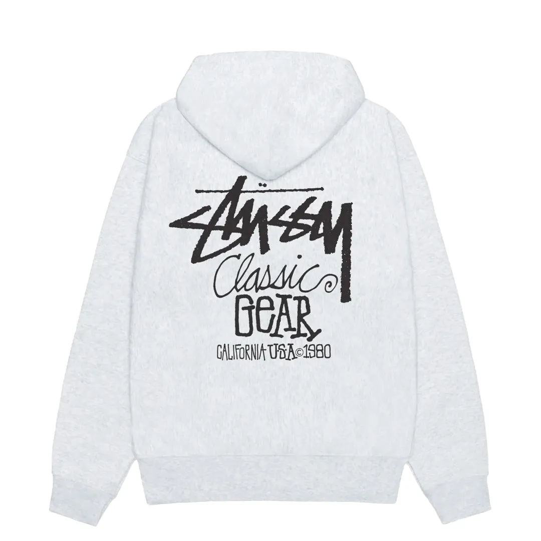 CLASSIC GEAR HOODIE ASH HEATHER