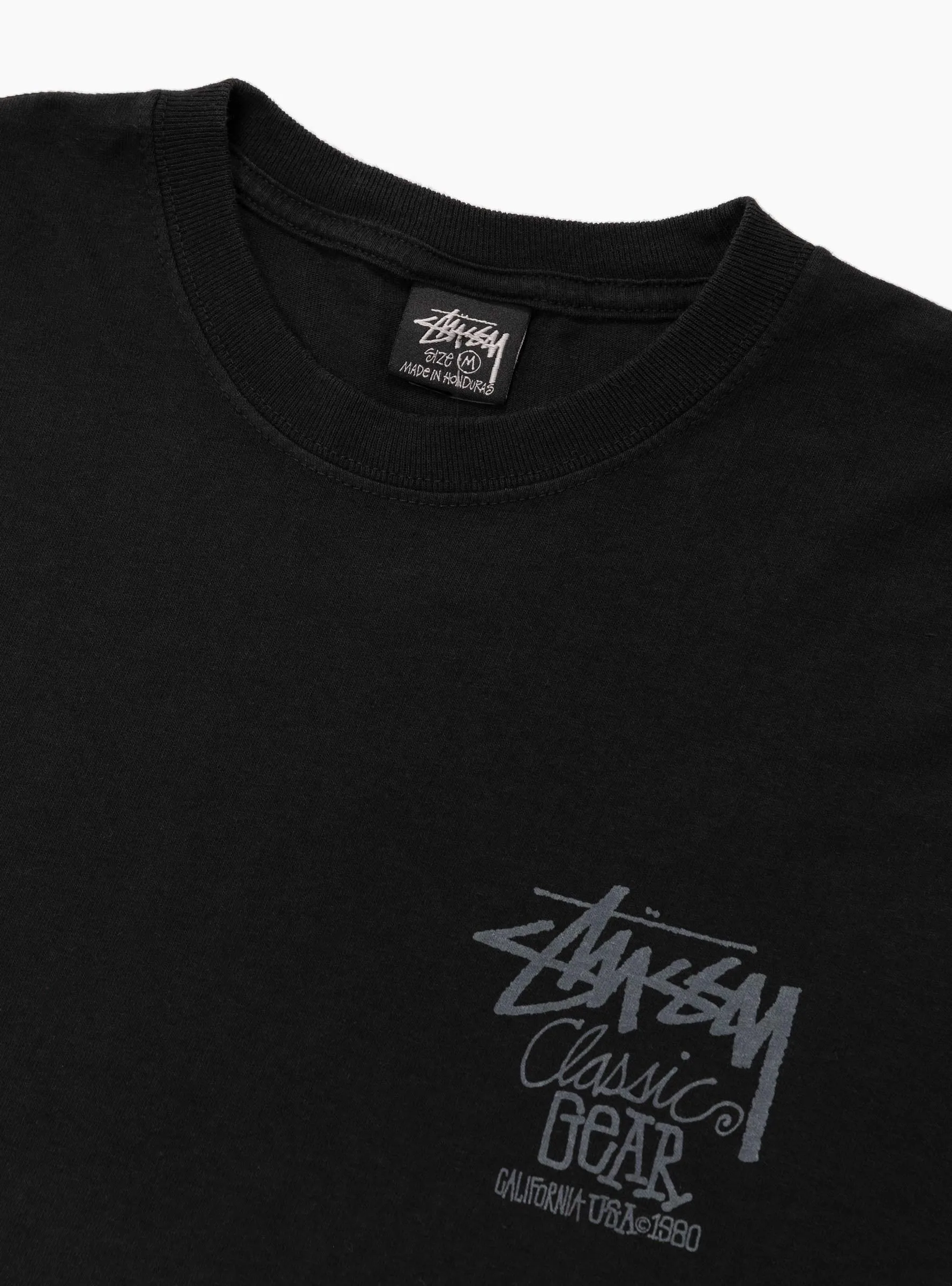 Classic Gear Pigment Dyed Tee Black
