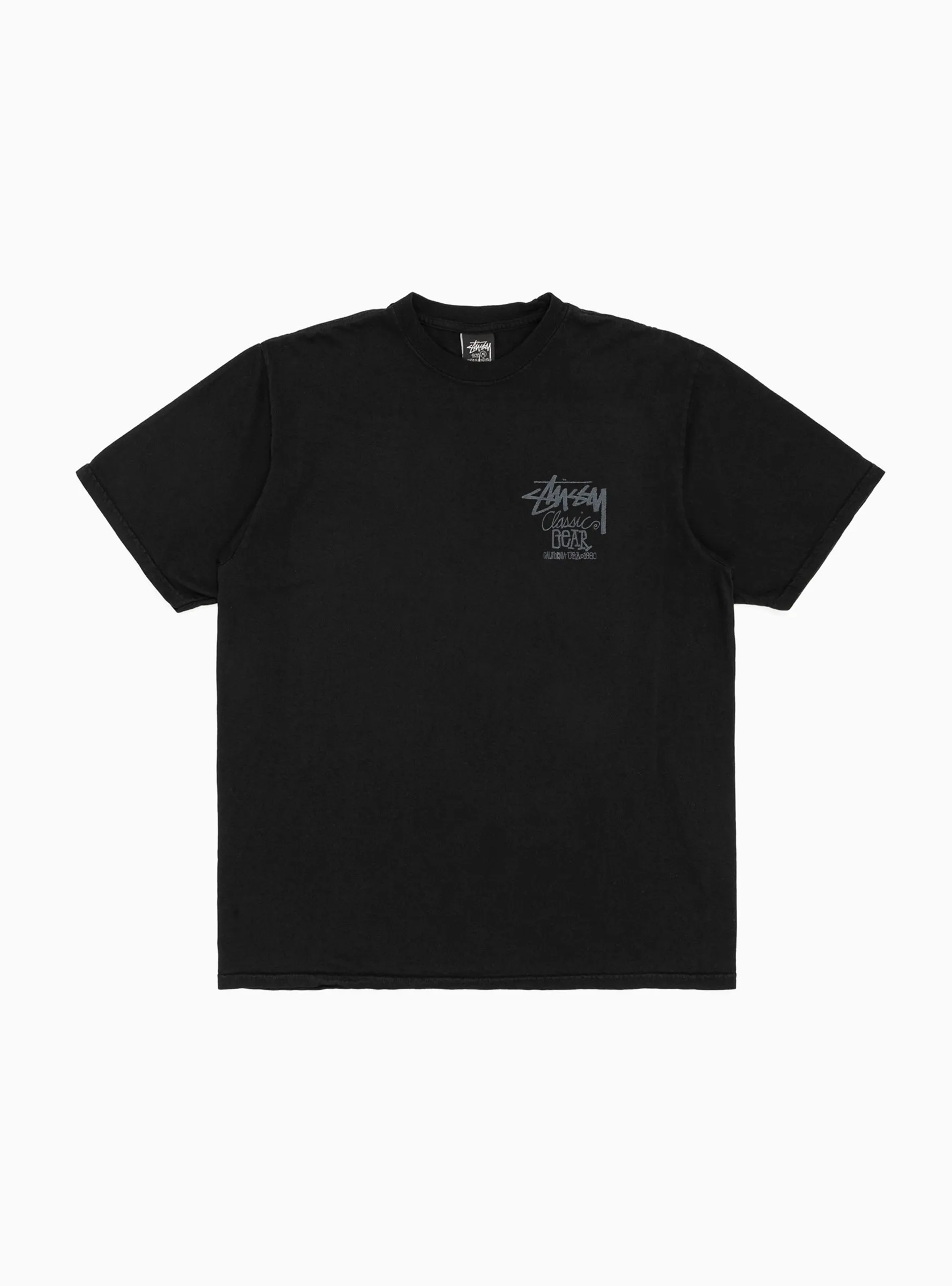 Classic Gear Pigment Dyed Tee Black