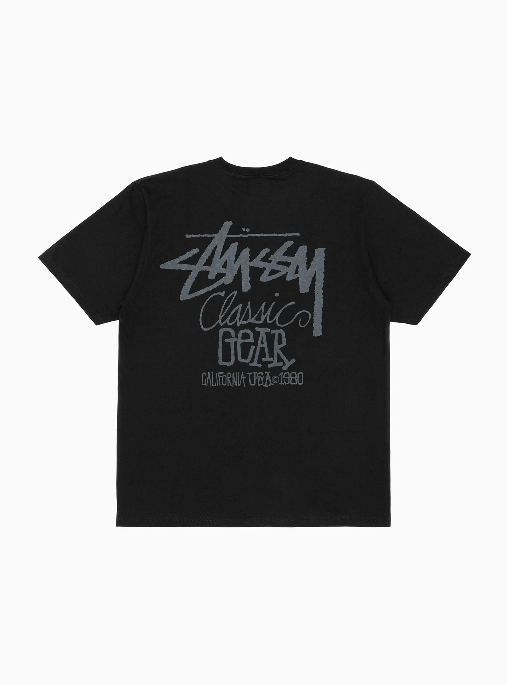 Classic Gear Pigment Dyed Tee Black