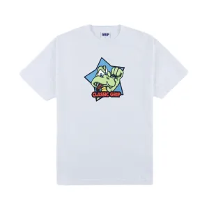 Classic Grip Cool Gator Tee// White
