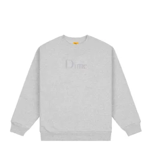 CLASSIC LOGO CREWNECK ASH GREY