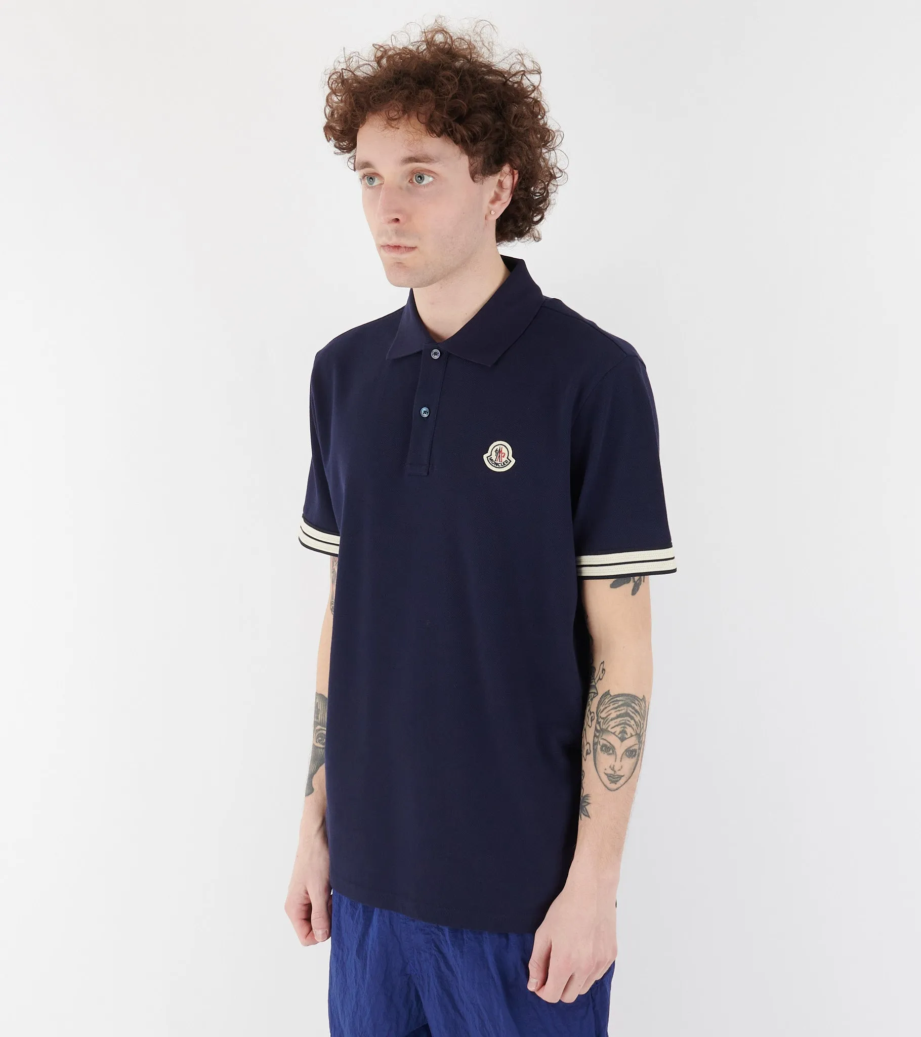 Classic Logo Polo Navy