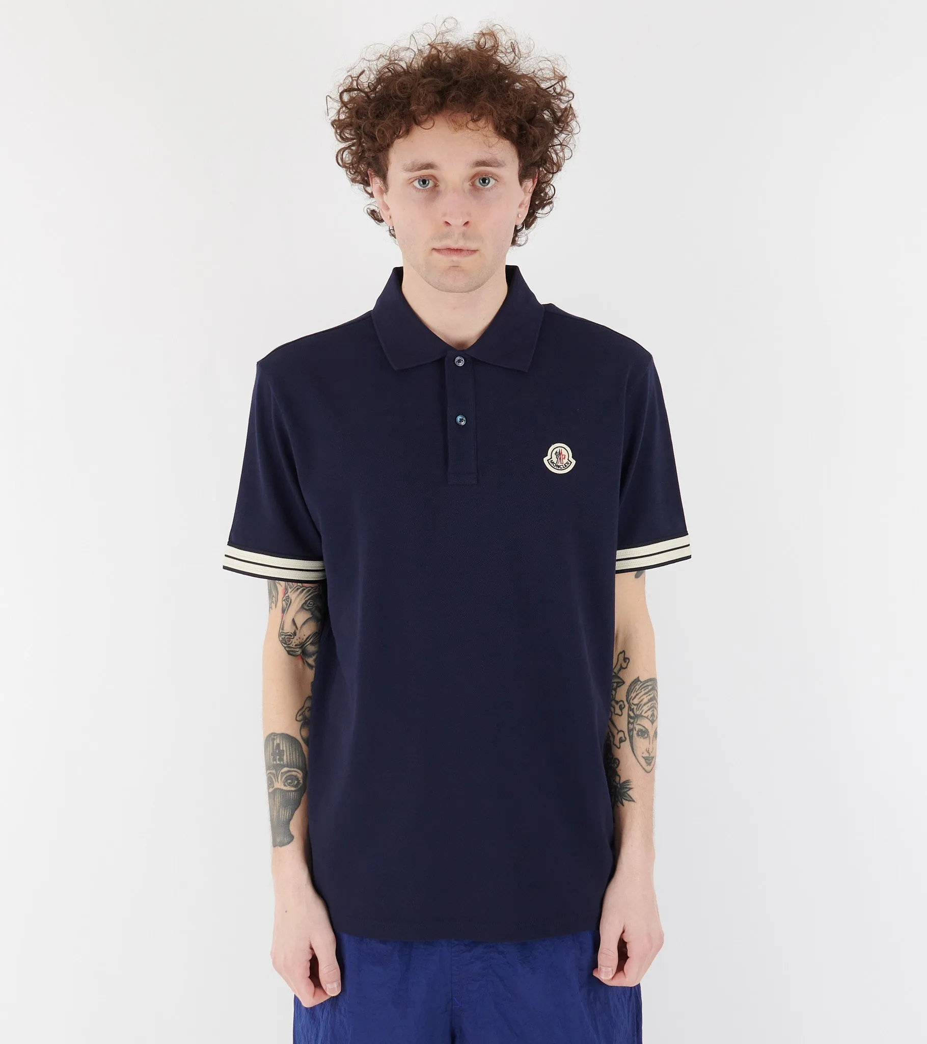 Classic Logo Polo Navy