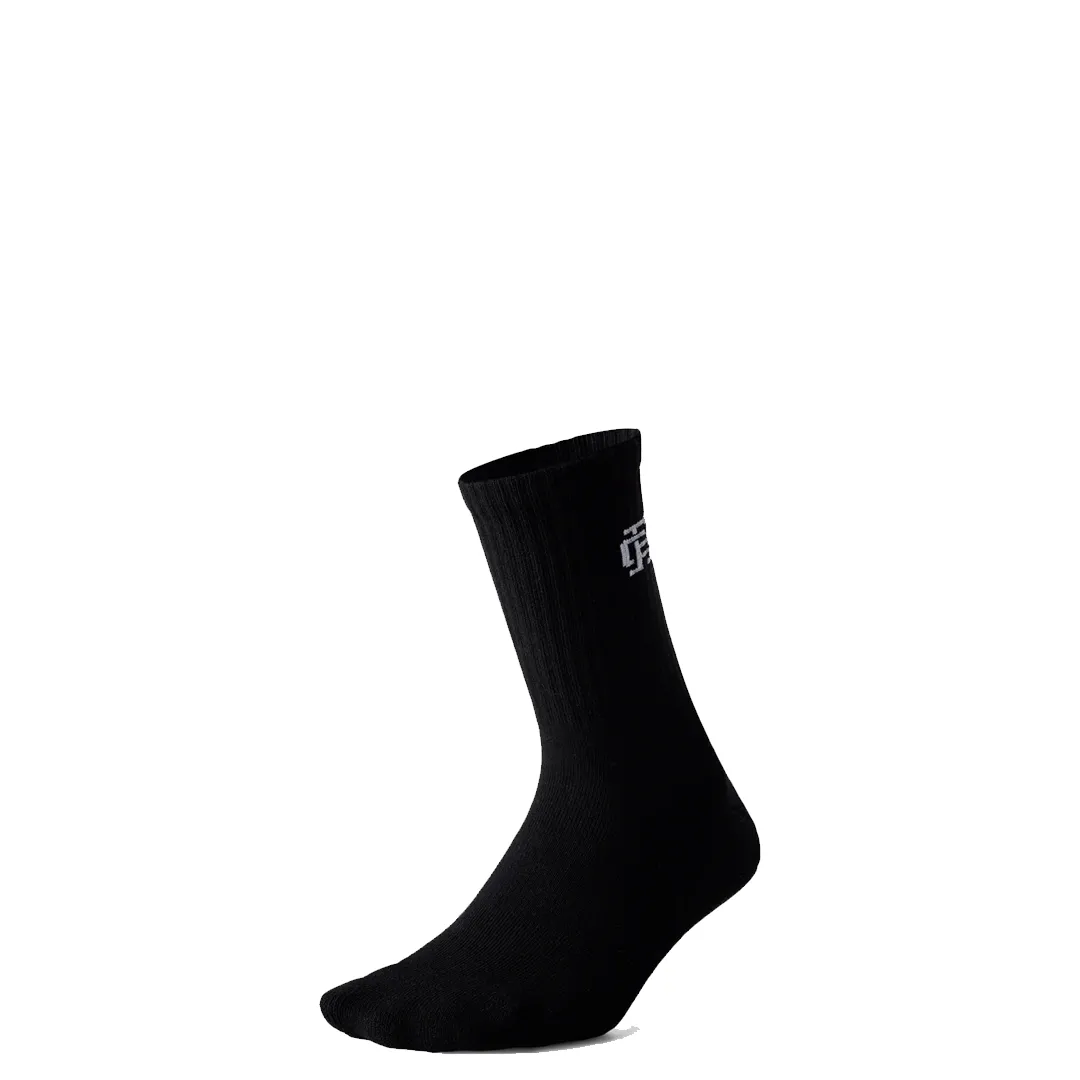 CLASSIC MID CREW SOCK BLACK