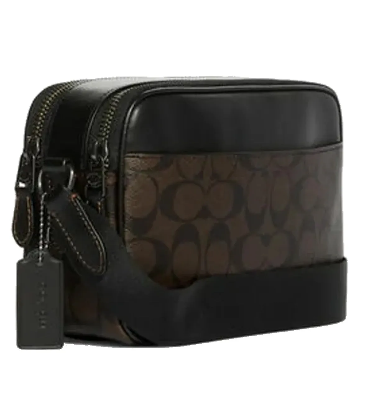 Coach Graham Crossbody Stripe Signature Canvas