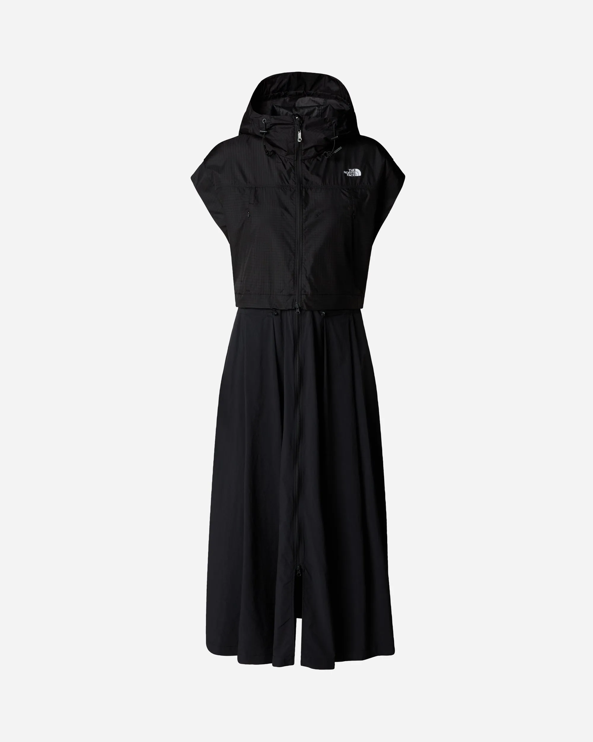 Convertible Long Wind Vest