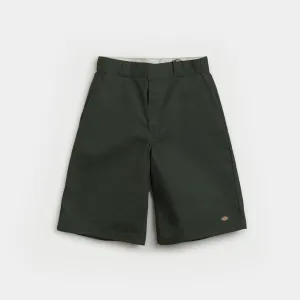 DICKIES LOOSE FIT 13 WORK SHORT - OLIVE GREEN