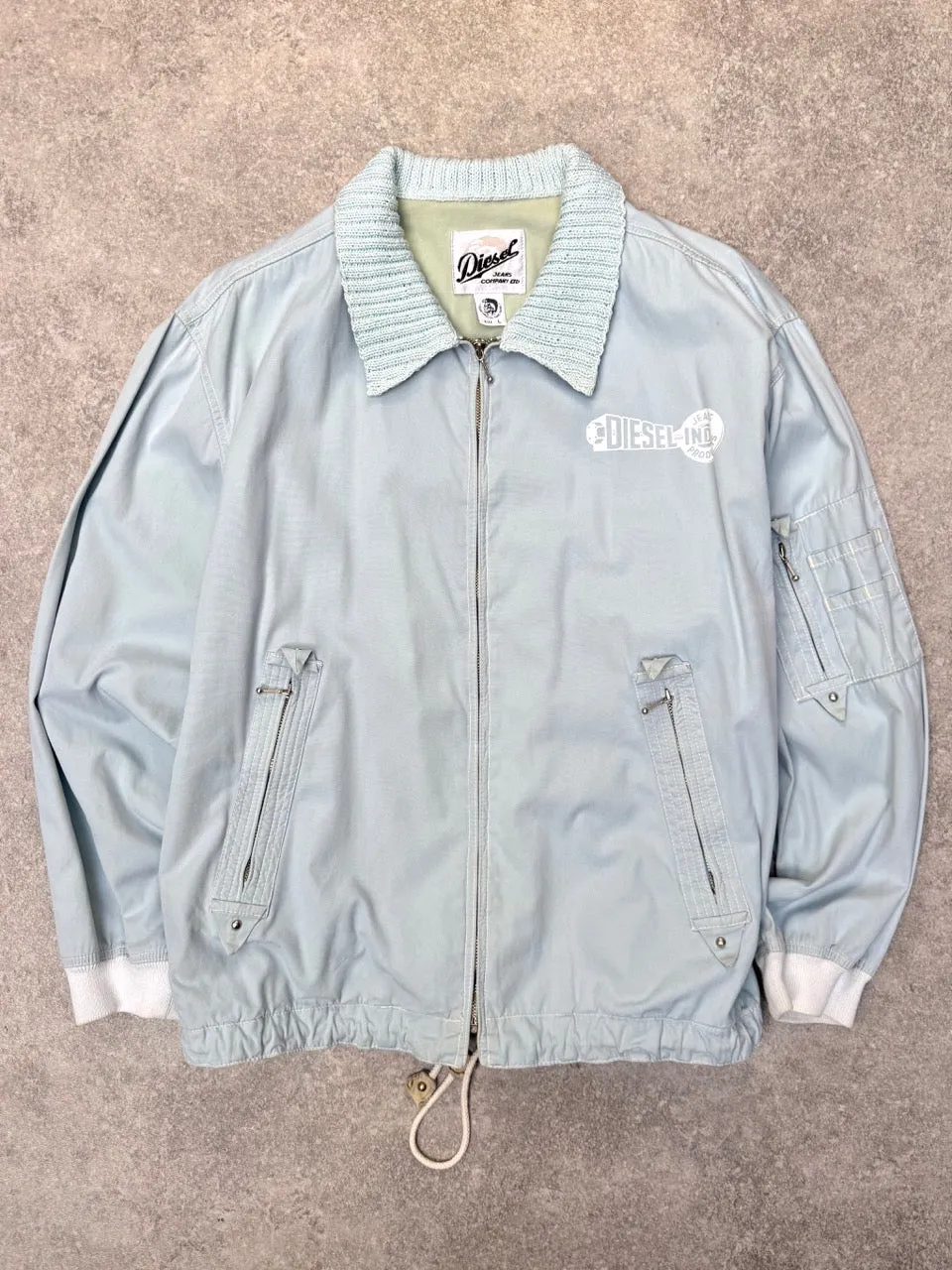 Diesel Baby Blue Lightweight Jacket