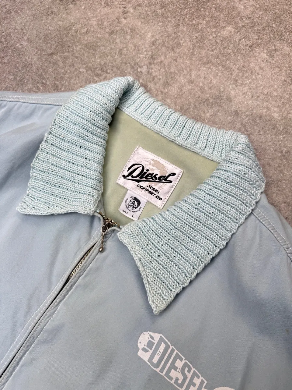Diesel Baby Blue Lightweight Jacket