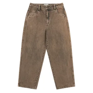 Dime Classic Baggy Denim Pants // Overdy.Brown