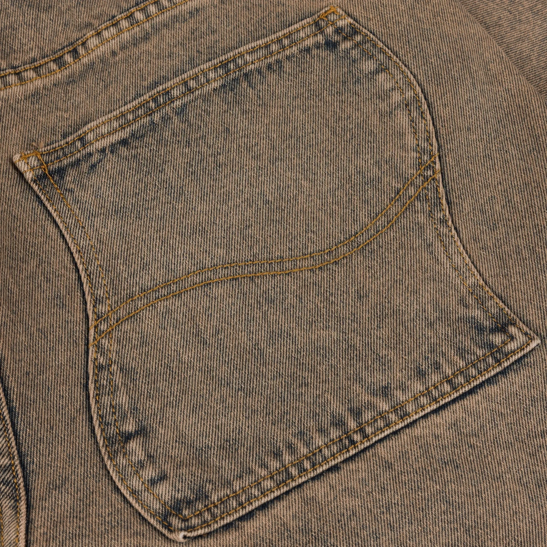 Dime Classic Baggy Denim Pants // Overdy.Brown