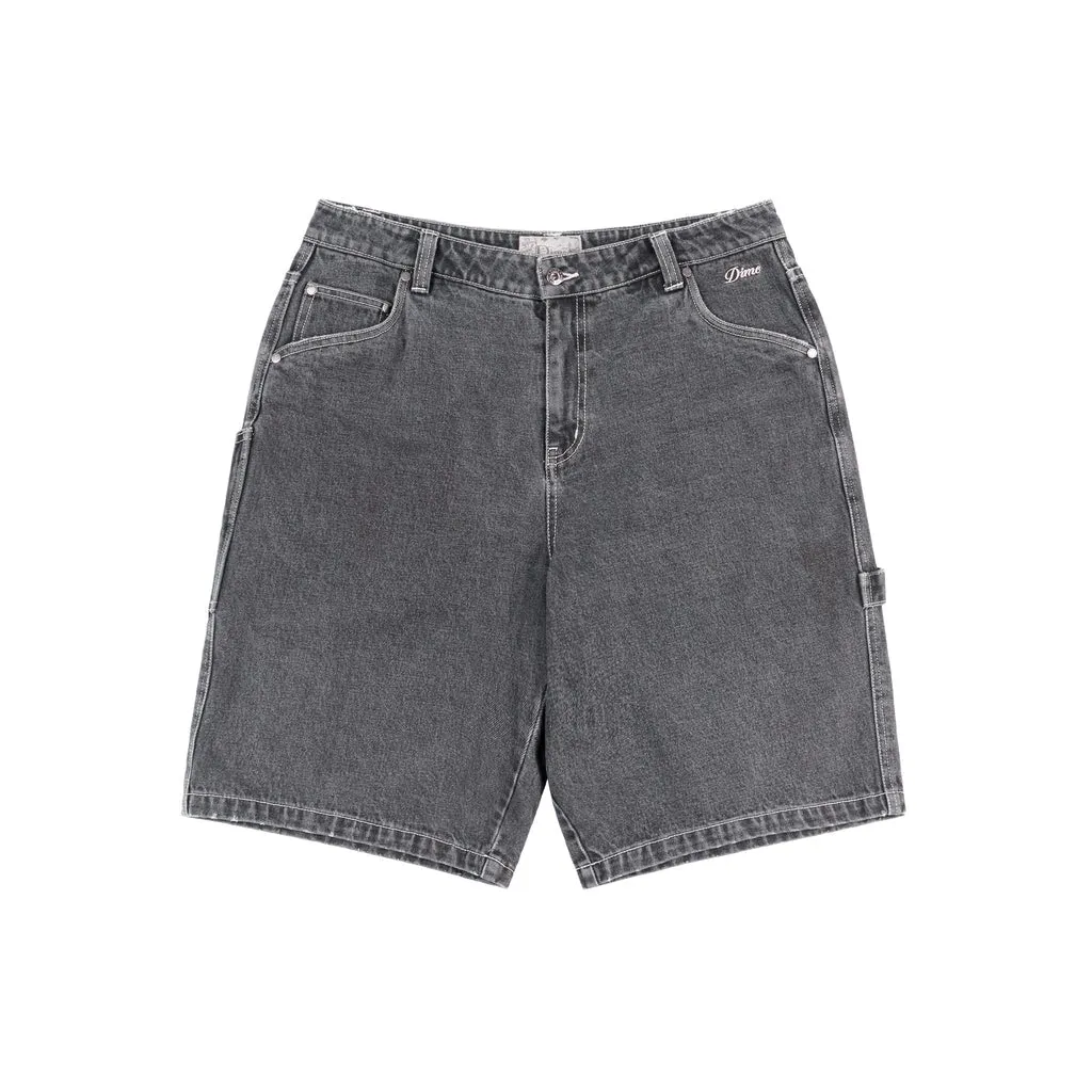Dime Classic Denim Short // Faded Black