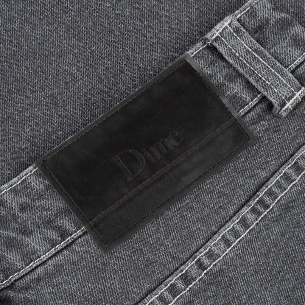 Dime Classic Denim Short // Faded Black