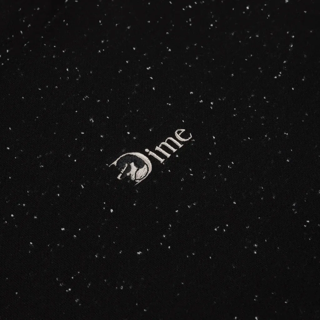 Dime Classic Grip Hoodie // Black Speckled