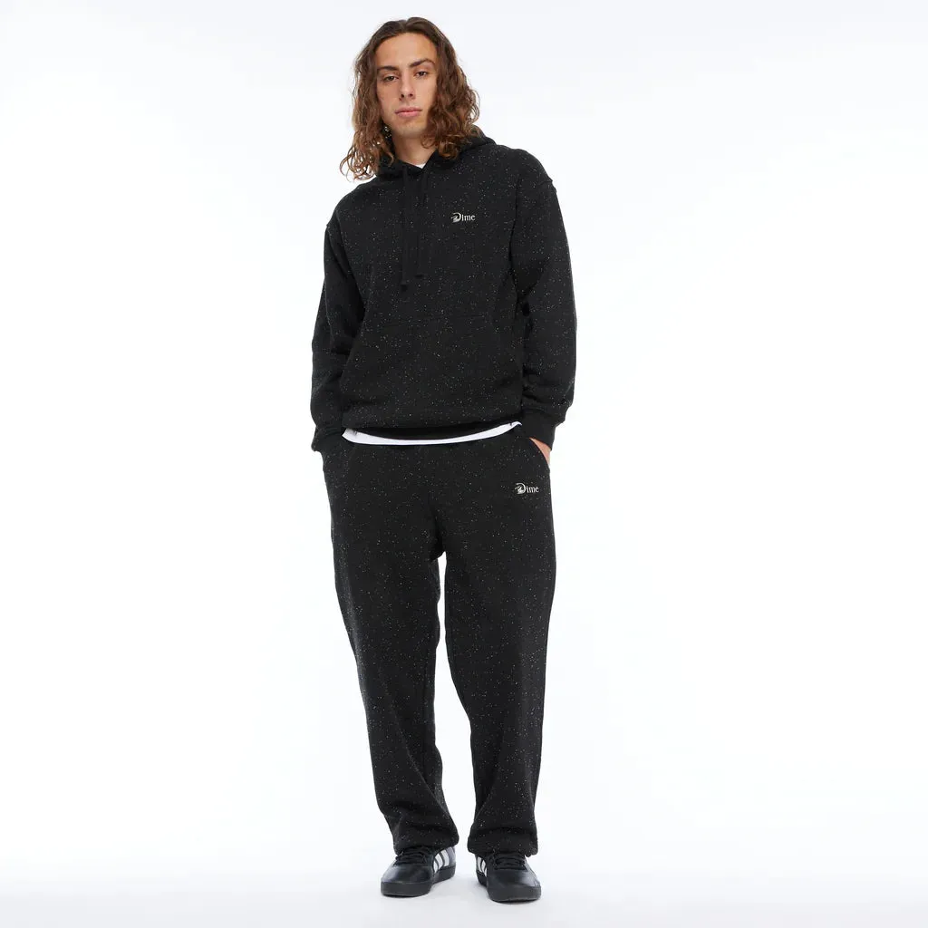 Dime Classic Grip Hoodie // Black Speckled
