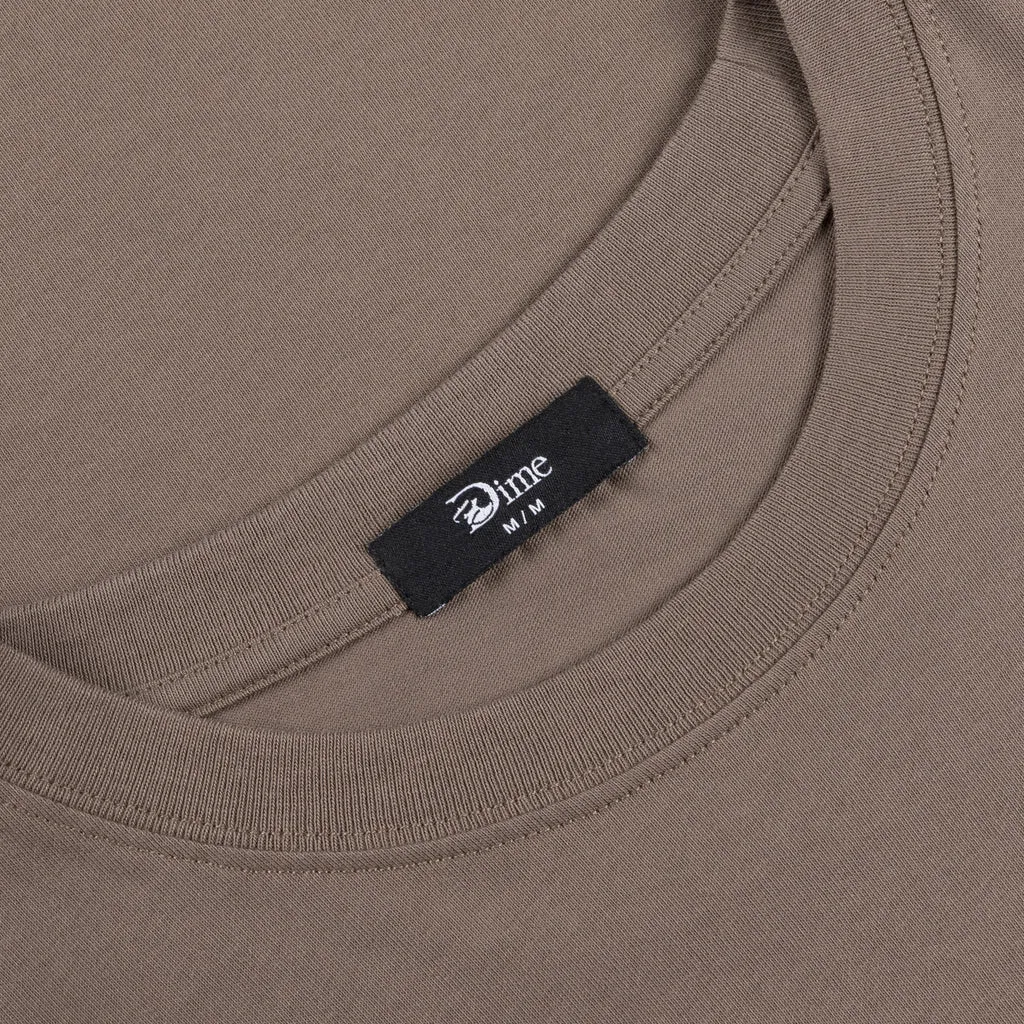 Dime Classic Grip Tee // Deep Sepia