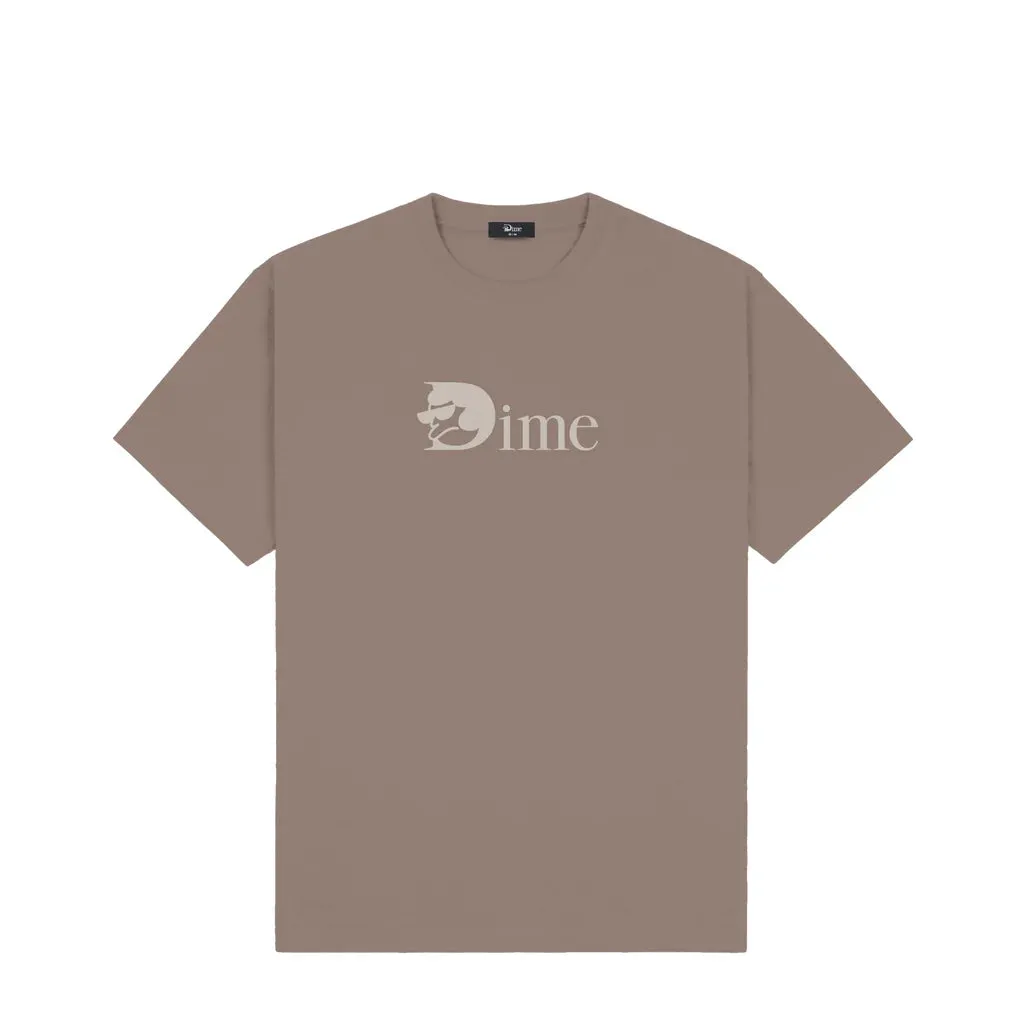 Dime Classic Grip Tee // Deep Sepia