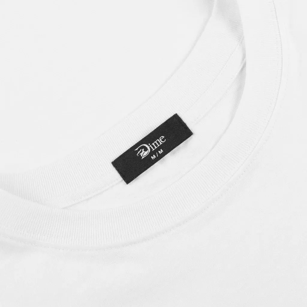 Dime Classic Grip Tee // White